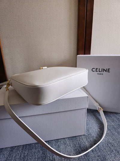 SMALL CAMILLE 16 SOFT BAG 24 IN RICE CALFSKIN