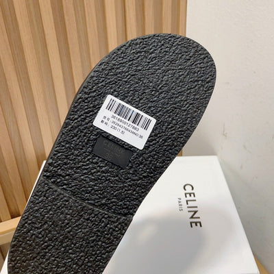 DAD SANDALS BLACK CALFSKIN