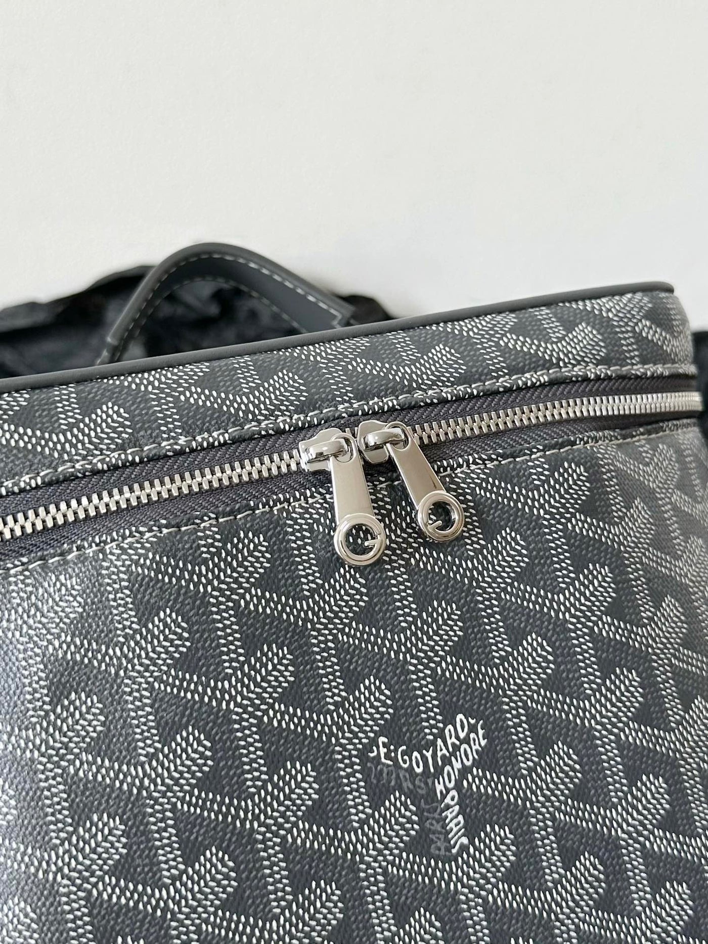 GOYA MAKEUP BOX BAG 20CM GREY CANVAS