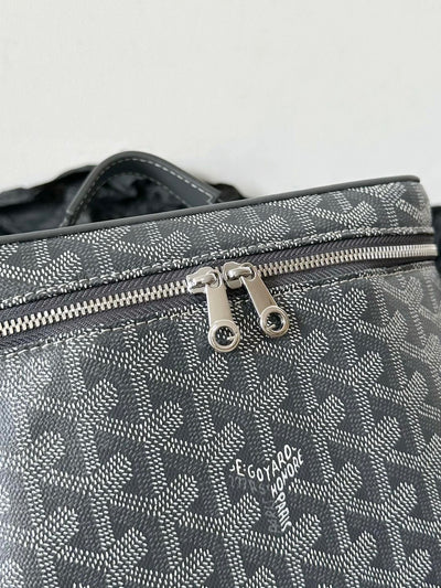 GOYA MAKEUP BOX BAG 20CM GREY CANVAS